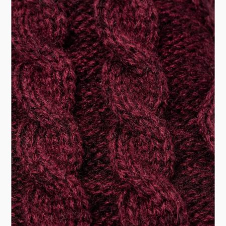 UGG Pom Pom Fleece Lined Crew Taupe Socks for Women (TJHO42731)